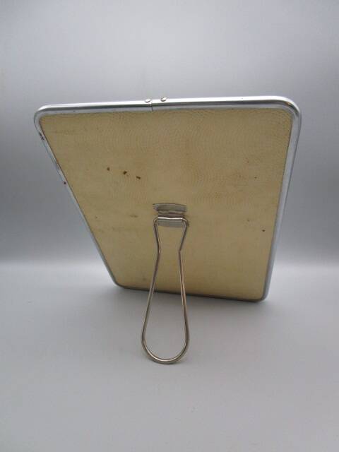 Antique barber's mirror