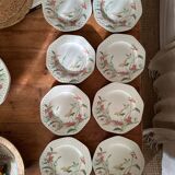 8 antique plates
