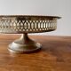 Silver-plated fruit bowl