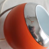 Lamp ball 70 orange metal