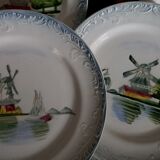 12 dessert plates Saint-Amand