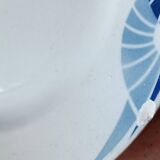 8 Art Deco plates Moulin des Loups