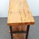 1940s workbench redone in metal and oak board