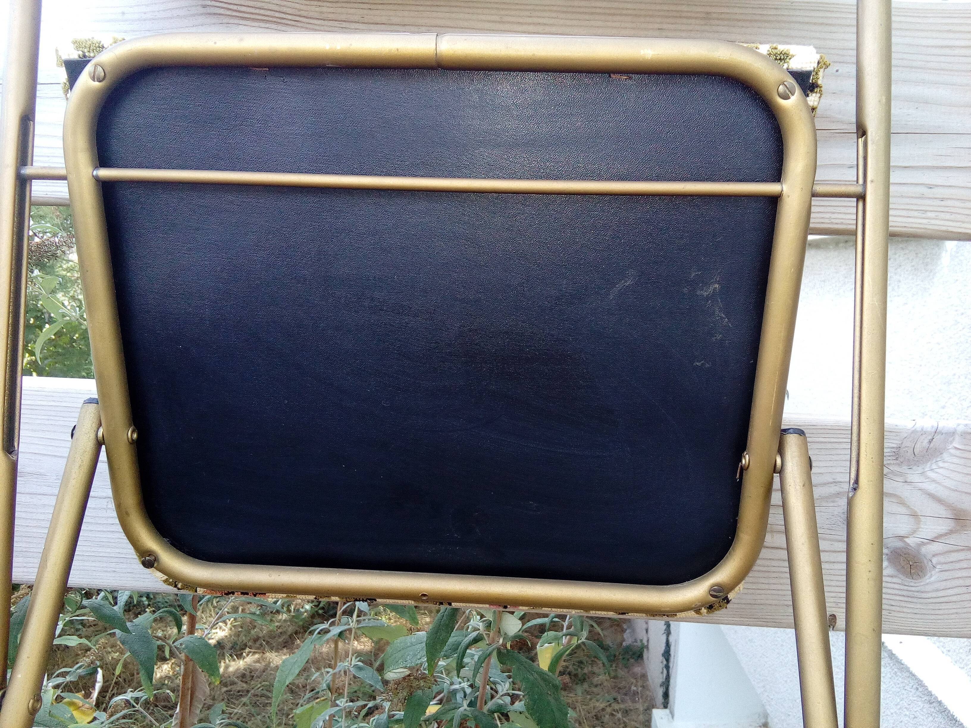 Chaise pliante Lafuma modèle Chantazur d'avant 1968