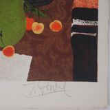 Yves Ganne: Tea Time, original signed lithograph