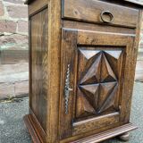 Oak furniture neo louis xiii 1950