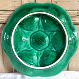 6 Sarreguemines slurry oyster plates