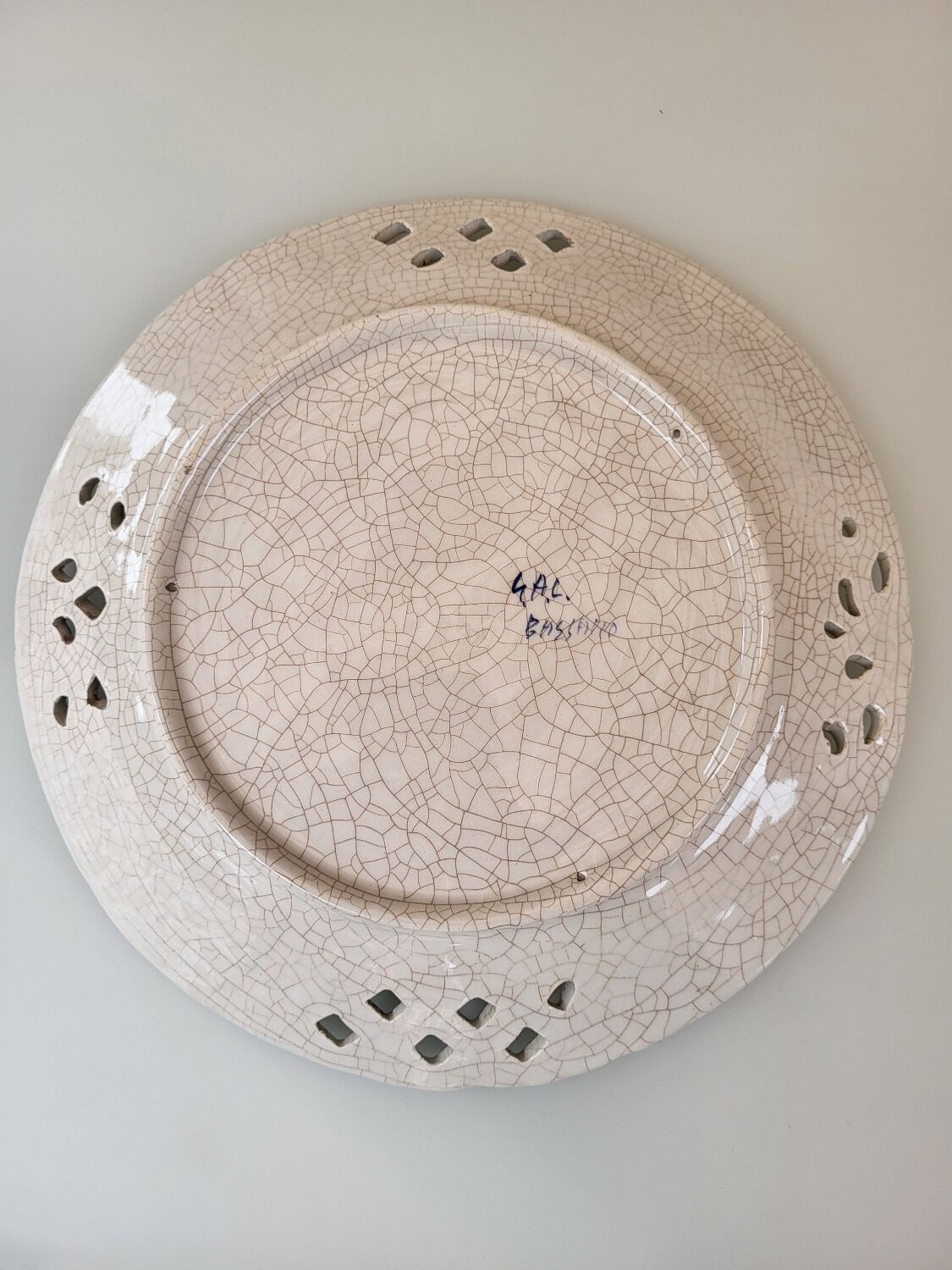 Bassano decorative plate
