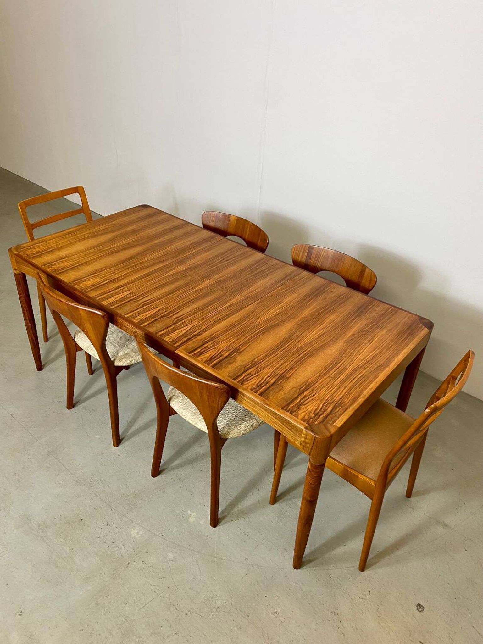 Scandinavian rosewood dining table
