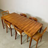 Scandinavian rosewood dining table