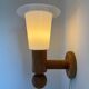 Vintage 1960s  Uno Kristiansson For Luxens Sweden Wall Lamp