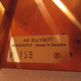 Scandinavian pine sconce by Hans-Agne Jakobsson for AB Ellysett