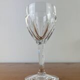 12 crystal wine glasses Lorraine Lemberg Bristol size