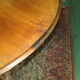 Table ronde en merisier massif