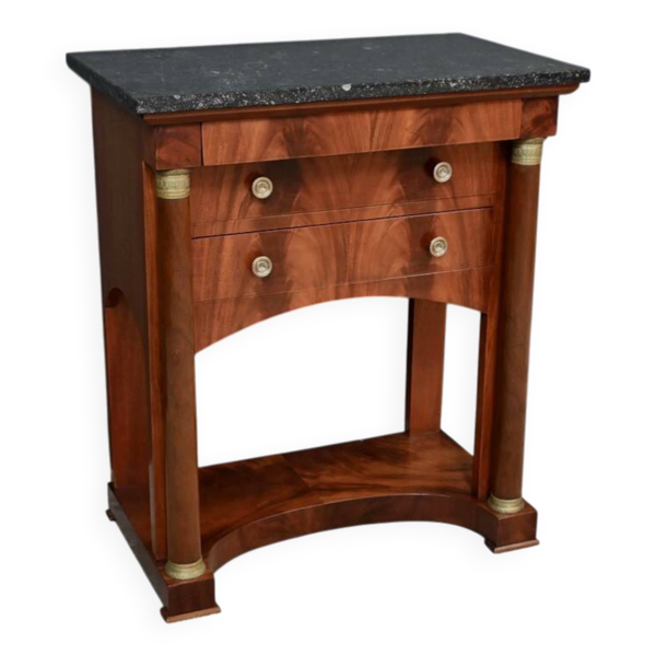 Petite Commode Chiffonnière en Acajou, style Empire – 1ère partie XXe
