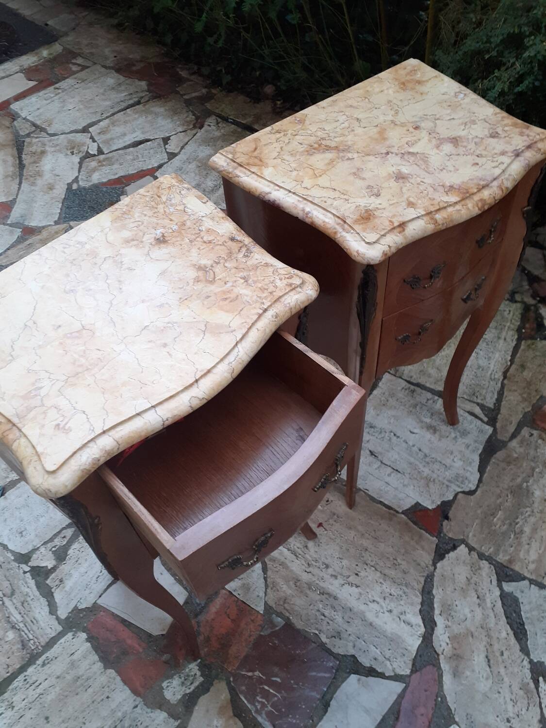 Louis XV bedside table