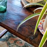 18th century refectory side table