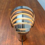 Vintage Swiss Visier table lamp from the space age by E. R. Nele for Temde, 1970s.