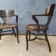 Paire de fauteuils américain