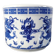 Cache-pot / Vintage porcelain brush pot