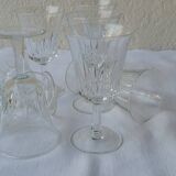 Set de verres à vin blanc 60's