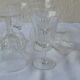 60's white wine glass set