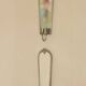 Pair of Mid Century Swedish Pewter Sconces with Mirror