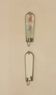 Pair of Mid Century Swedish Pewter Sconces with Mirror