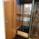 XL vintage wooden display cabinet/buffet/wall unit