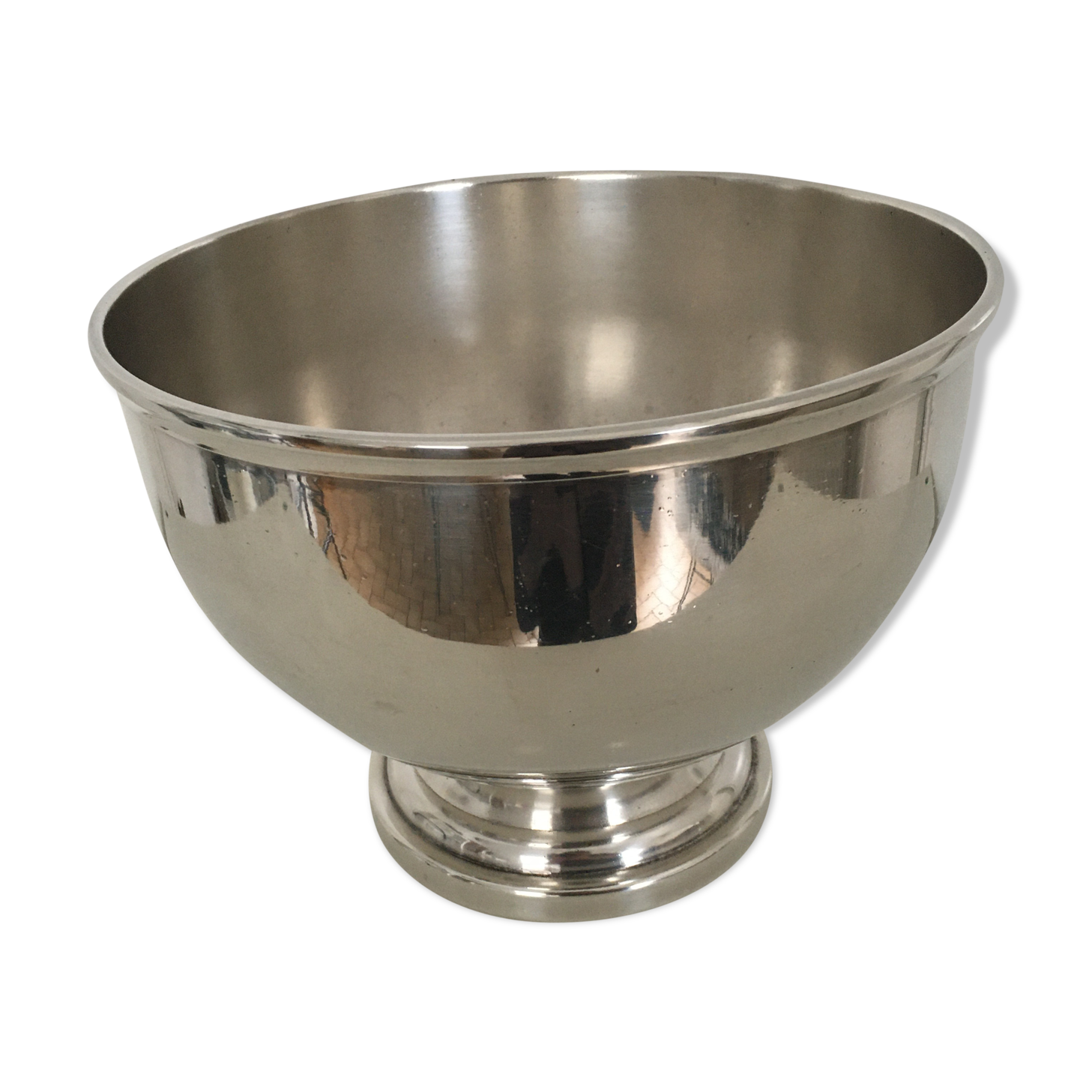 Silver metal champagne cvas