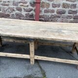 Huge vintage workshop workbench table 245cm
