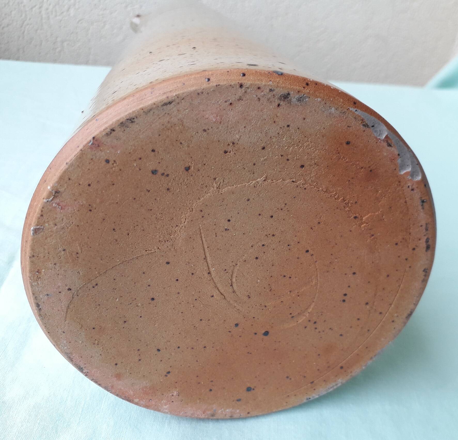 Pyrite stoneware pitcher