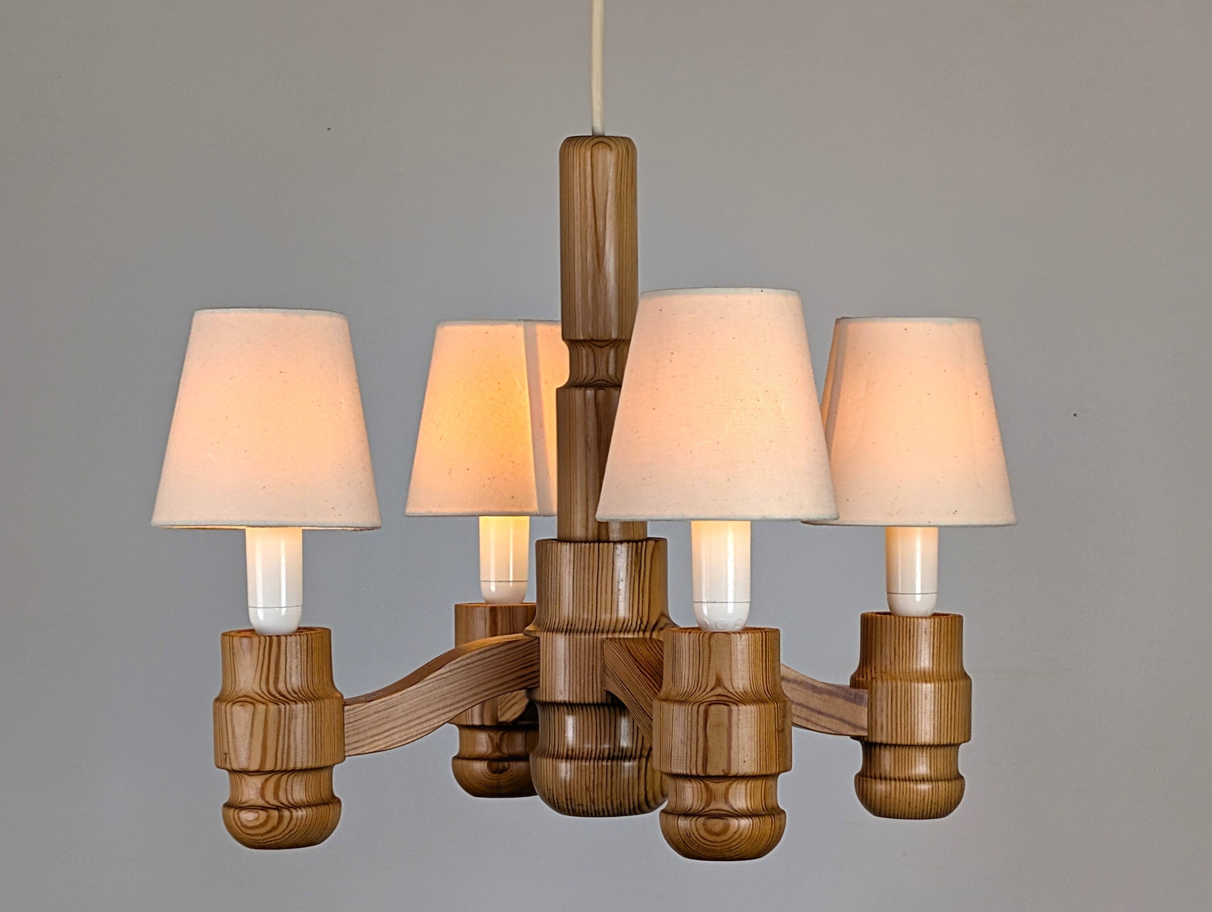 Pine chandelier