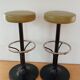 Pair of 60s tulip foot bar stools