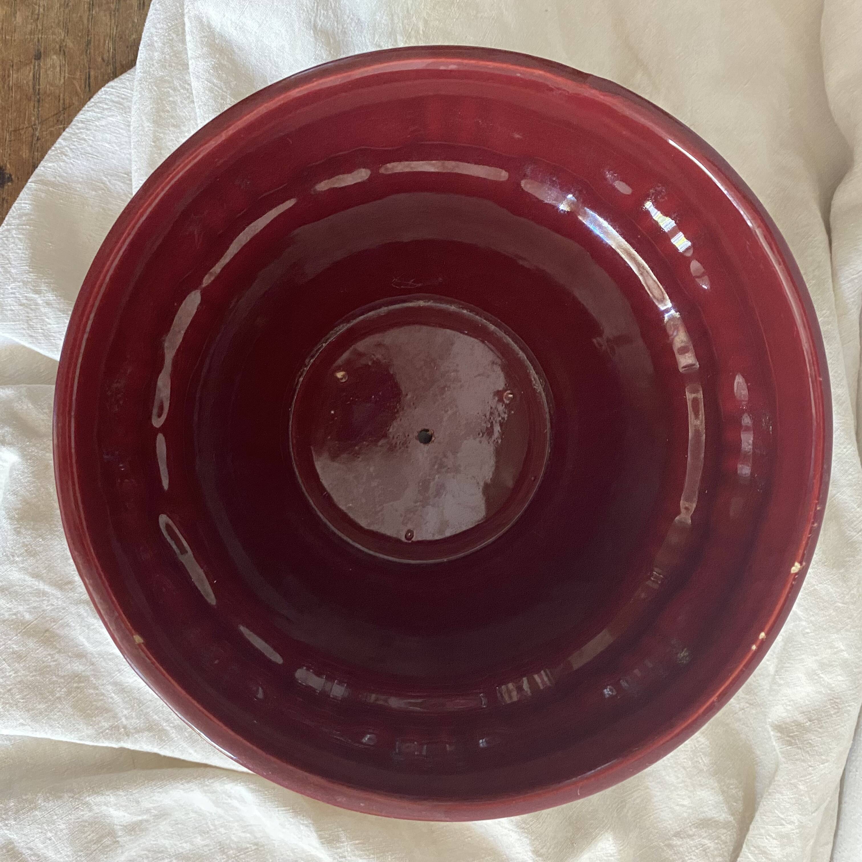 Saint Clément B. Letalle Art Deco ceramic flowerpot