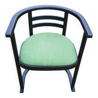 fauteuil vintage par Joseph Hoffmann pour Thonet France