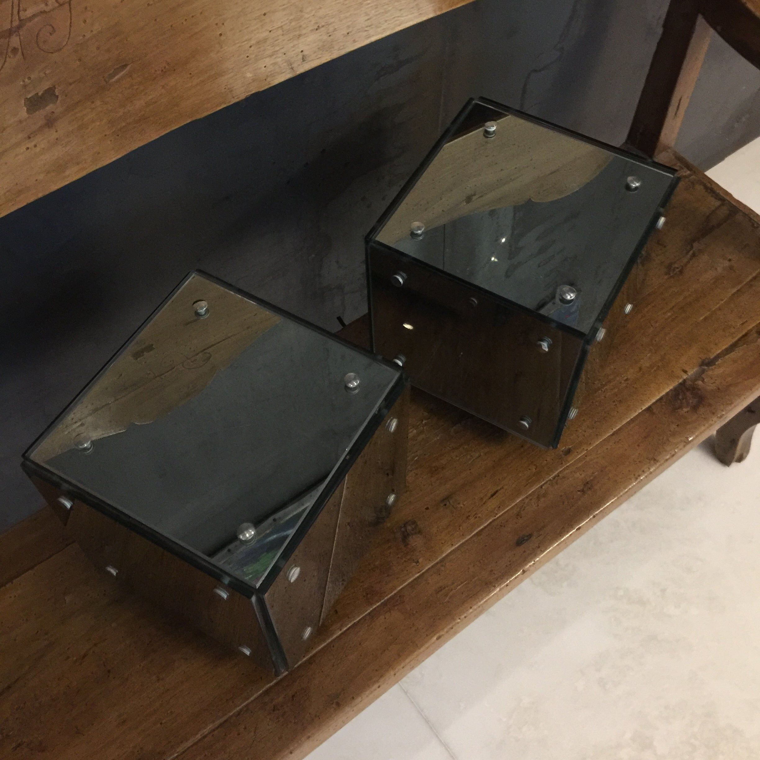 Rare Pair of Prismar Table Lamps by Gruppo A.R.D.I.T.I for Nucleo Sormani 1971