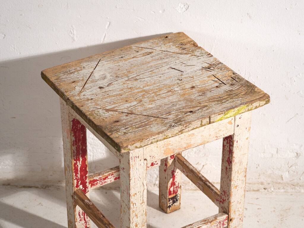 Antique pine bedside tables – Central Europe, circa 1940 #11