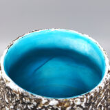 1960s Stunning Lava Vase by Melior, Made in Italy