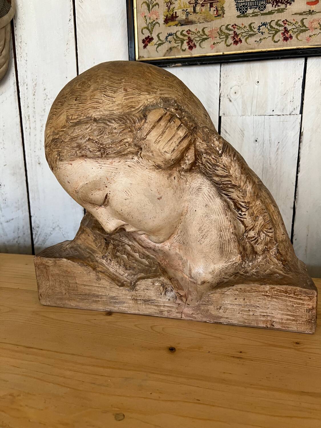 Plaster virgin