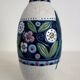 Vase art nouveau céramique émaillée par Amphora, Bohème, 1920