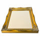 Miroir cadre doré rectangulaire