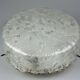 60s 70s ceiling lamp Plafoniere Flush Mount Ice Glass Hillebrand Germany