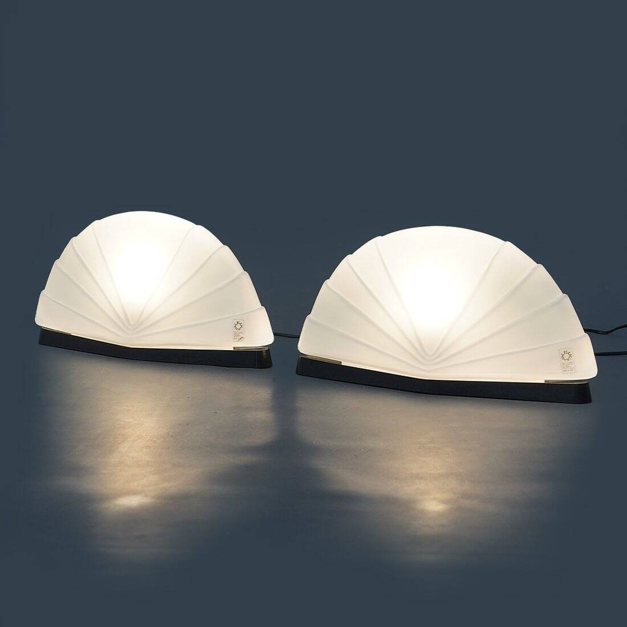 Flores table lamps by Paolo Nava for Leucos, 1980s, set of 2