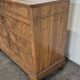 Louis Philippe style commode in walnut burl veneer.