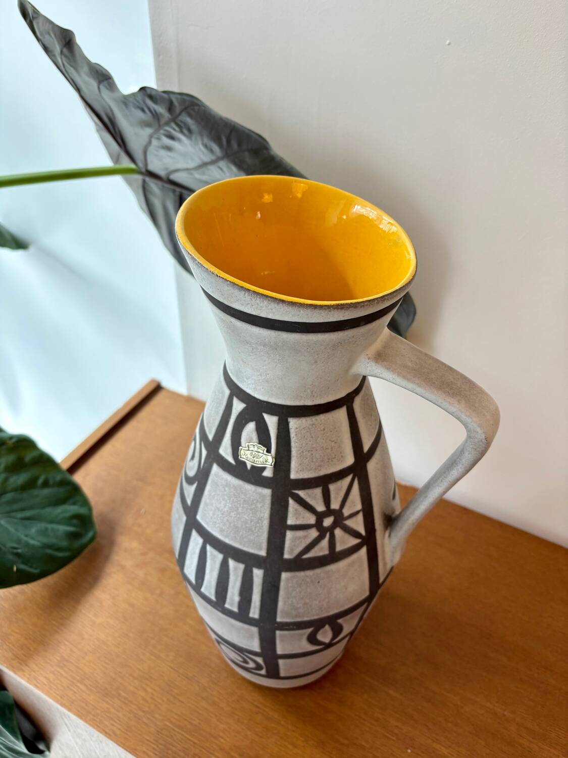 Large vase / jug bay ceramics - west germany