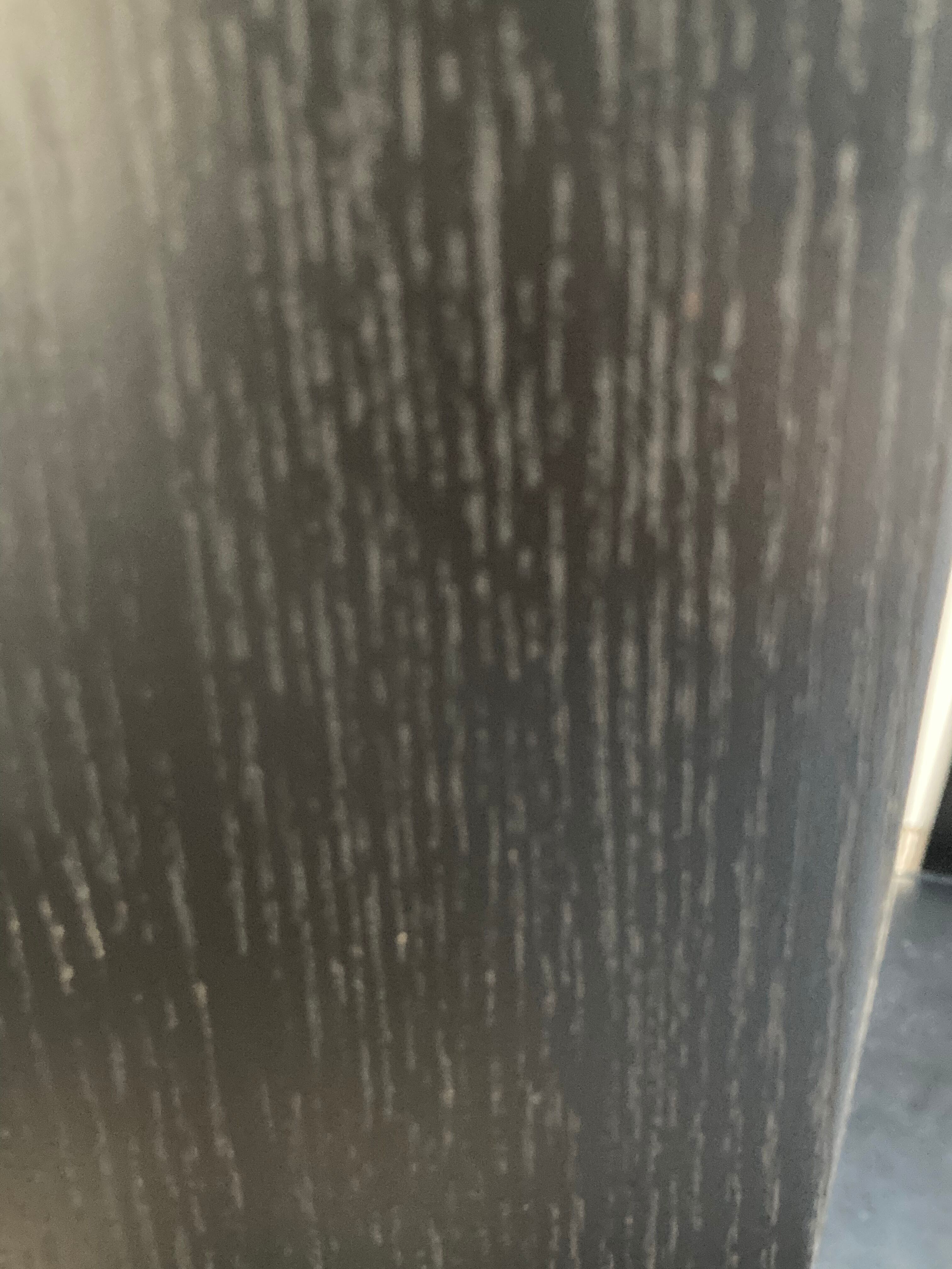 Set of 4 chairs black leather Pietro Constantini Italy 1970