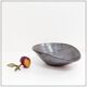 Decorative dishes or vintage ceramic grey glazed catchalls.