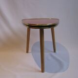 Table d'appoint trépied du milieu du siècle, années 1970