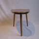 Table d'appoint trépied du milieu du siècle, années 1970